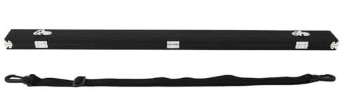 Violinbågefodral Violinbåge Skyddslåda Mjukt Foder Läderfiolbågebärlåda med Justerbar Rem för Uppträdandeplatser