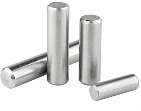 Dowel pins， 20PCS M2 M2.5 Cylindrical Pin Locating Dowel, Length 4MM 5 6 8 10 12 14 16 18 20 22 25 30MM 304 Fixed Shaft(14mm M2)