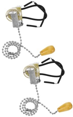 SHINEOFI 2 Pièces de fil léger de remplacement de lampe à chaîne pour lampe pièce d' pour lampe le fer Silver