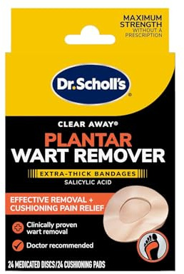 Dr. Scholl's Clear Away Wart Remover Plantar 24 ea