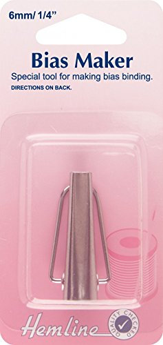 Hemline Haberdashery Schrägbandformer, 6 mm, Größe S