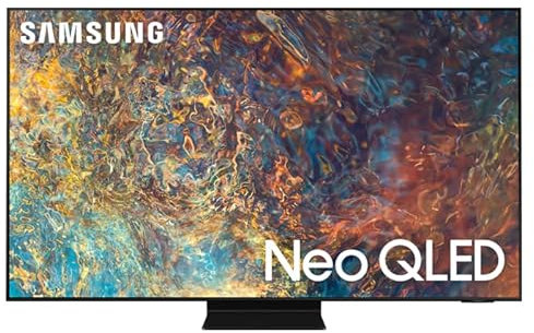 Samsung 98 Inch QN90A Neo QLED 4K HDR Smart TV (2021) - UHD With Quantum Matrix Technology With Alexa Built In, Quantum Dot Providing 100% Colour Volume, 3D Object Tracking Sound