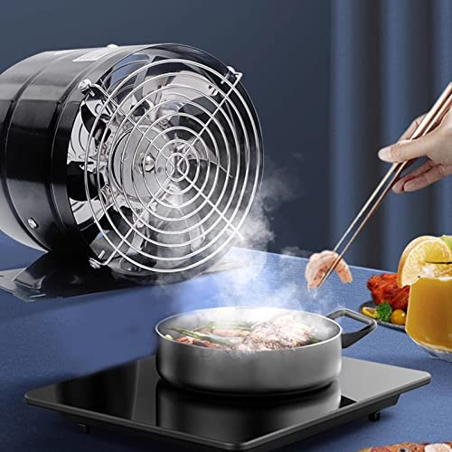 Desktop Range Hood, Mini Portable Cooker Hood, Ventilation Blower Extractor Hood With 2m hose, stepless speed regulation, Low Noise, Extractor Fan for Home, Kitchen Hot Pot, BBQ