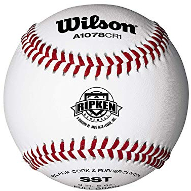 Wilson Youth League and Turnier Baseballs, A1078, RS, Cal Ripken, League (EIN Dutzend)