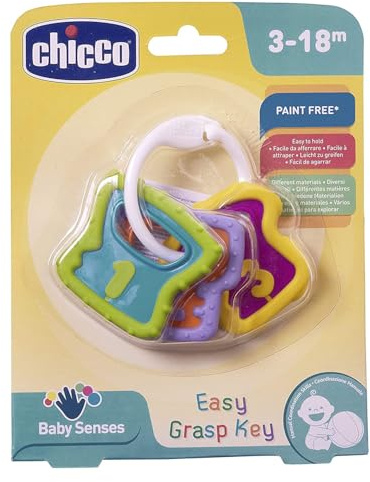Chicco Baby Senses Easy Grasp Keys Rattle 3m+