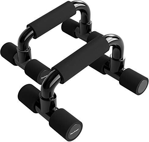 Readaeer Liegestützgriffe Push Up Stand Bars Liegestütze (schwarz)