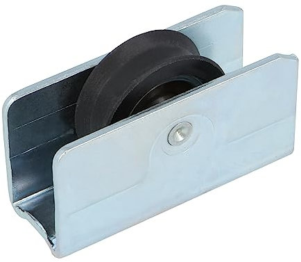 Amig - Rodamiento Ventana Corredera - Juego de 2 unidades - Tamaño 40 x 21 mm - Carcasa Metálica Con Tornillo y Rodamiento de Bolas - Diseñado para Ventanas Deslizantes - Acero Zincado