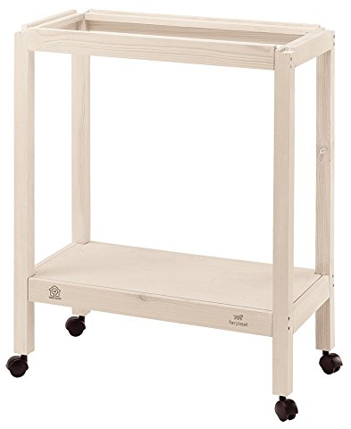 Ferplast Supporto gabbie per uccelli Ferplast STAND GIULIETTA 4 sostegno legno FSC ruote