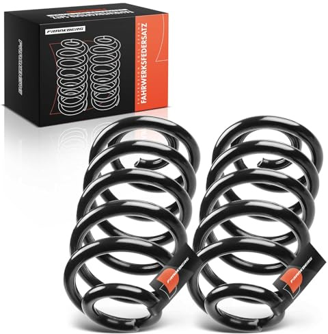 Frankberg 2x Muelles de chasis Muelles de suspensión Compatible con Vito Bus W639 Vito/Mixto Furgoneta W639 Viano W639 Replace# RX6666