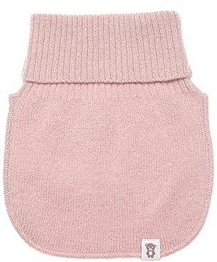 KNITAS Knitted Wool Loop Scarf for Kids | Super Soft and Warm Neck Warmer for Fall and Winter | Pink Tube Scarf for Boys and Girls Ages 3-10