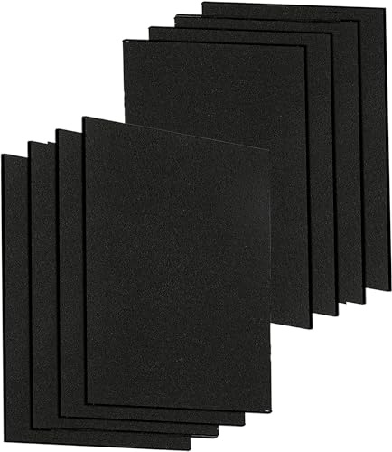 8 PCS Charcoal Filter for Range Hood 7.75 x 10.5 Replace Broan NuTone BP58，Compatible with Broan-NuTone Non-Duct 43000 Series Range Hood, Carbon Cloth Filter for Absorbing Fumes and Grease