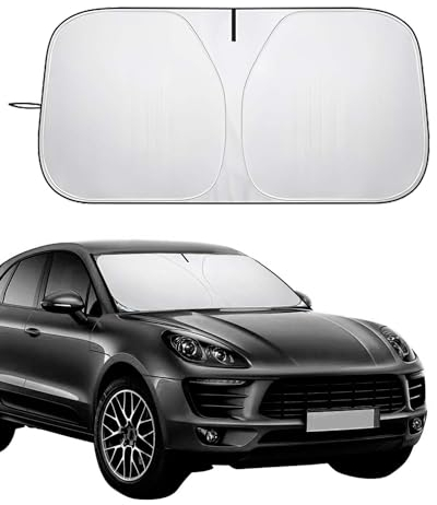 NebulaGlam Parasole per Auto, Parasole Parabrezza Auto Ripiegabile, Parasole Auto Parasole per la Parabrezza Anteriore, Isolamento Termico e Protezione UV bambino(L)