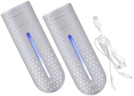 AKOOSY Asciugatura Scarpe Elettrica Portatile in Abs per Uso Domestico, Funzione e Deodorazione per Giorni Invernali Piovosi