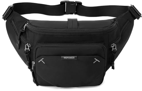Eclove Sac Banane pour Hommes et Femmes, Sac de Taille Sport Imperméable avec Ceinture Réglable, Poches Multiples, Sacoche Banane pour Course, Cyclisme, Randonnée, Jogging, Vélo et Voyage