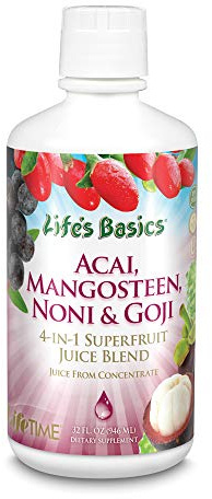 Life Time, Noni Mangosteen Goji & Acai Blend, 32 fl oz
