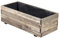 VERDELOOK Jardinière en bois imprégné 90x40xH30cm