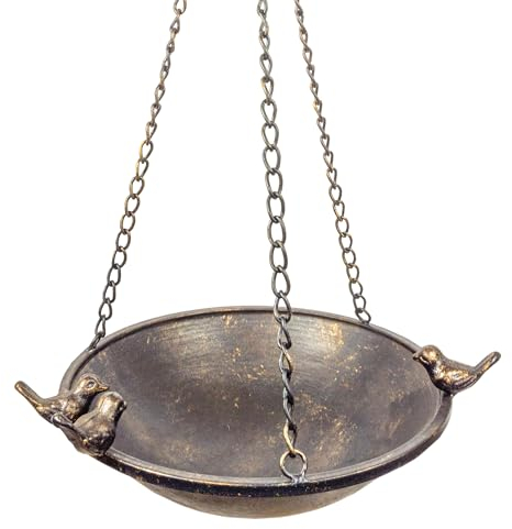 Blümelhuber Vogelbad Garten und Balkon Deko - Insektentränke Garten Deko Balkon Vogeltränke Garten - Vogeltränke zum Aufhängen