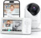 Dr.Care VistaView Lite RB Smart WiFi Baby Monitor - 4” 720P Split Screen & 1080P Camera App Control, Motion Alerts, 2500mAh Removable Battery, HD Night Vision, 2-Way Talk, Triple Security, 300m Range