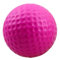 AQCQDQ 24 Stück Golfbälle Trainings Heimgebrauch, Golf Übungsbälle Trainingsbälle,Golfbälle Schaumstoff, Golf Übungsbälle aus Schaumstoff für Damen Herren Kinder (pink,24 Stück)