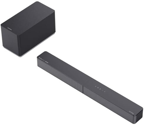 ULTIMEA 5.1CH Soundbar with Dolby Atmos, VoiceMX & BassMX Tech, Home Theater Surround Sound System for TV, 340W Sound Bar with Subwoofer for TV, , App, Bluetooth 5.4 Poseidon M60 Boom(2025 Model)