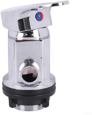 Robinet mitigeur de douche pour camping-car, interrupteur de valve en alliage de zinc, sortie de robinet mitigeur de douche 1,27 cm, pour camping-car, lits de coiffure, salons de beauté, salons de