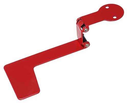 VILLFUL Kit Sostitutivo Bandiera Rossa per Cassetta Postale in Metallo, Accessorio per Cassetta Postale da Parete Resistente alle Intemperie, Piccolo Segnale Visibile per Cassette Postali