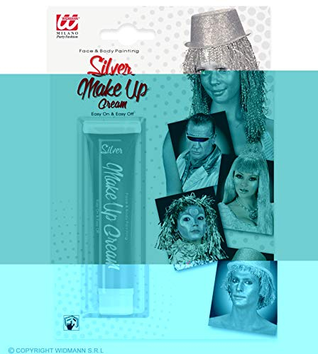 W WIDMANN MILANO Party Fashion - Maquillaje teatral en tubo, 28 ml, maquillaje, fiesta temática, carnaval, Halloween