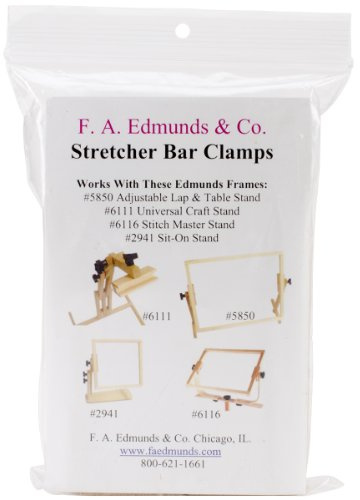 Edmunds Clamp Converts Stitch Stands to Frames for Stretcher Bars