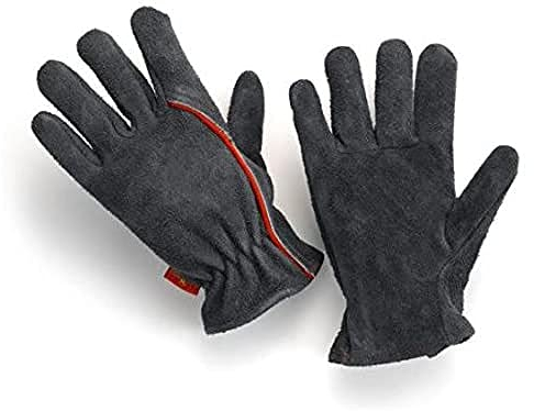 Outils Wolf | Gants forestiers Taille 8 | Matière croûte de Cuir | Permettent d'effectuer de Gros travaux de Jardinage