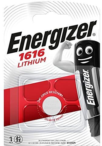 Netagon Round Coin Cell Long Lasting Power Lithium Battery (Pack of 1, CR1616)