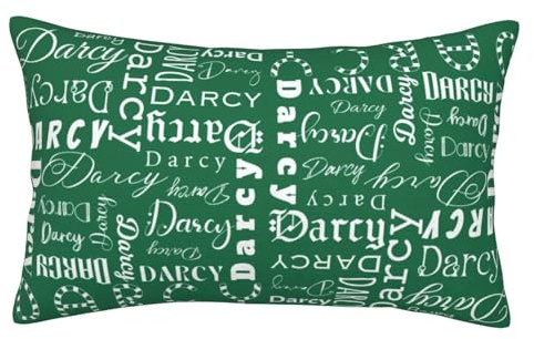 Personalized Pillow Cover with Name for Bed Sofa 16x24(60x40cm) Personalized Queen Pillowcase for Kids Lover Custom Throw Name Cushion Covers Personalized Gifts for Wedding Birthday