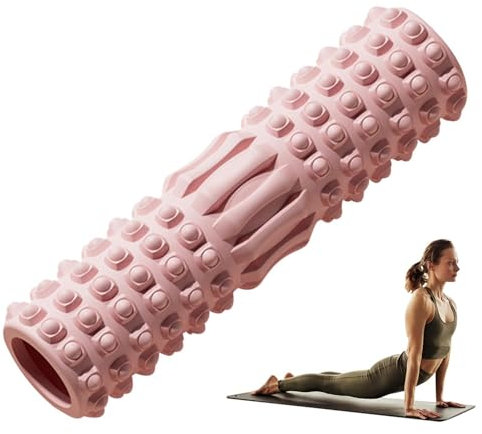 Foam Roller - Rullo Massaggio Muscolare - Rullo Foam Roller - Rullo Per Massaggio Muscolare | Rullo Allenamento | Per Massaggio Dei Tessuti Profondi Per Esercizi Di Stretching
