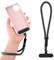 BOXOB Cell Mobile Phone Lanyard Wrist, Universal Adjustable Hand Wrist Strap Anti Theft with Tether Tab for Most Smartphone And Cases Accessories, Anti-Drop, Hands-Free (Gray)
