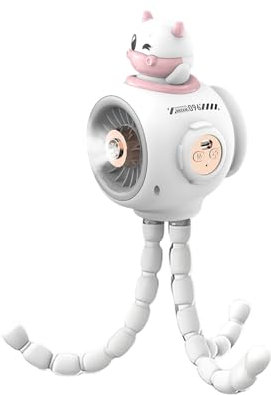 Genérico Ventilador de para Cochecito,Ventilador Refrescante para Cochecito - Dispositivo Multifuncional de Enfriamiento para Carrito, Camping, Viajes y Silla de Auto