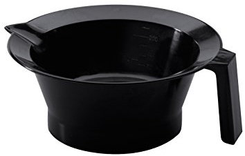 Comair 3011695 Färbeschale mit Gummiring plus Griff, schwarz