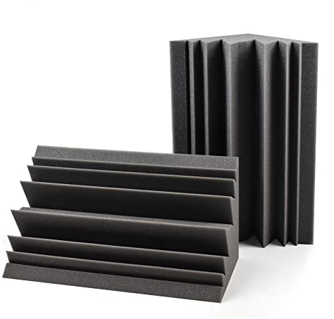 ACOUSPANEL Bass Trap Bass Trap 2 Pieces Acoustic Foam 40 x 28 x 20 cm Anthracite Grey