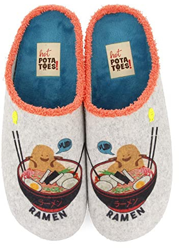 HOT POTATOES LIMPACH, Slipper Hombre, Gris