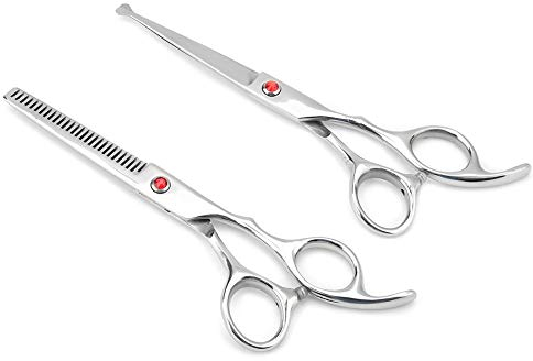 Forbici per Tagliare i Capelli Professionali, Forbici da Parrucchiere Forbici per Tagliare i Capelli Forbici per Sfoltire i Capelli Set Famiglia Barbiere Parrucchiere Cesoie