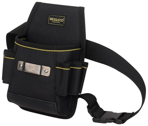 Ceinture Outils Bricolage, Porte Outils avec 7 Poches, Porte Marteau Ceinture, Outils Ceinture Electricien, Sacoche Outils Ceinture, Épaissi et Resistant l'usure, pour Electricien, Artisan, Jardinier