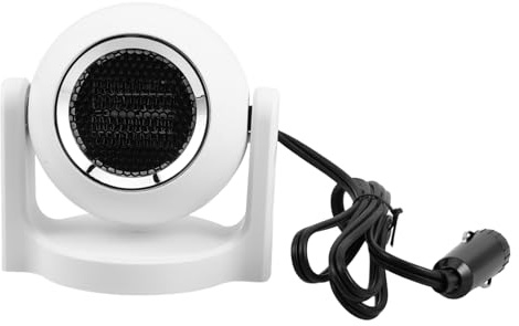 UKCOCO Chauffage Pour Voiture Dégivreur Auto Chauffage Portable Camping Désembueur Auto Portables Vitre