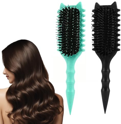 2 Pettini Airbag, Ferri Arricciacapelli Multifunzionali, Spazzole Professionali Per La Cura Dei Capelli, Adatte Per La Pettinatura Quotidiana E La Cura Dei Capelli.
