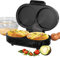 Salter XL Dual Omelette Maker – Non-Stick Deep Fill Cooking Plates, Double Egg Cooker, Makes 2 Omelettes, No Flipping Required, Cook With Little To No Oil, Fast Preheat, Easy Clean, 850W
