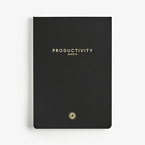 Productivity Planner Sheets - Plan Out Your Daily and Become More Productive | Simple Daily Routine