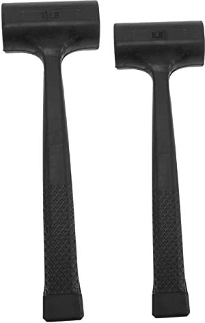 Veemoon 2piezas Martillo De Instalación De Goma Antideslizante Para Suelos y Azulejos Herramienta Profesional Para Construcción y Carpintería