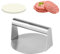 pour Smash Burger, Presse Steak Haché, 14cm Presse Burger, Presse Hamburger en Acier INOX, Presse à Hamburger, Moule Steak Haché, Presse à Galettes pour Hamburgers Barbecue + 100 Papier Huilé
