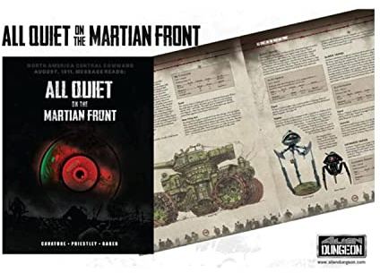 Alles leise auf dem Martian Front Regelbuch