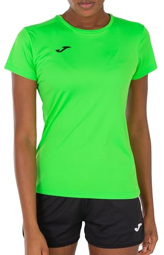 Joma Camiseta Deportiva Manga Corta Mujer, 6XS - 3XL - Mantiene Seco el Contacto con el Cuerpo, Ideal para Running o Gym - Combi
