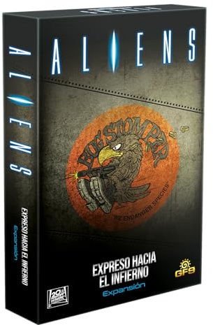 Battlefront Miniatures | Aliens: Expreso hacia el infierno | Expansión | Juego de Mesa Estratégico Cooperativo | A Partir de 14 Años | De 1 a 6 Jugadores | 90-120 Minutos por Partida | Español