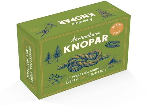 Användbara knopar : box med kort och rep. 30 praktiska knopar