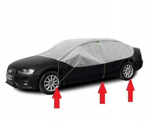 Kegel Blazusiak halvgarage L frostskydd UV-skydd solpresenning kompatibel med Indigo XL Sedan